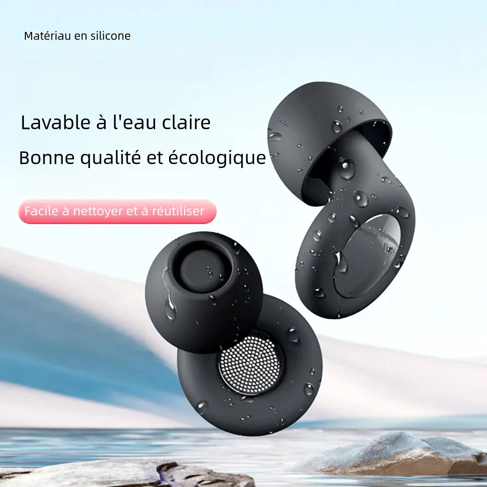 Bouchons d’oreilles anti-bruit – Sommeil & apaisement