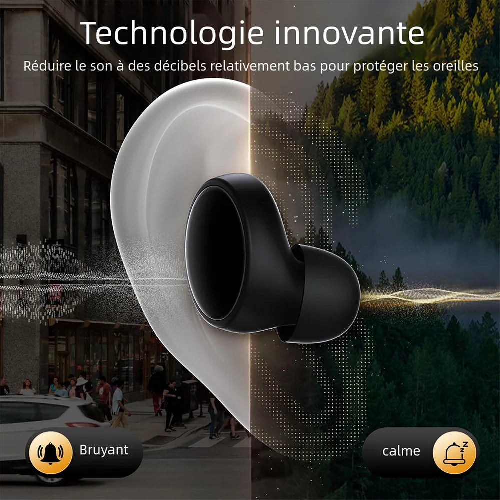 Bouchons d’oreilles anti-bruit – Sommeil & apaisement