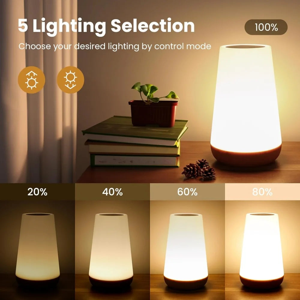 Lampe tactile multicolore