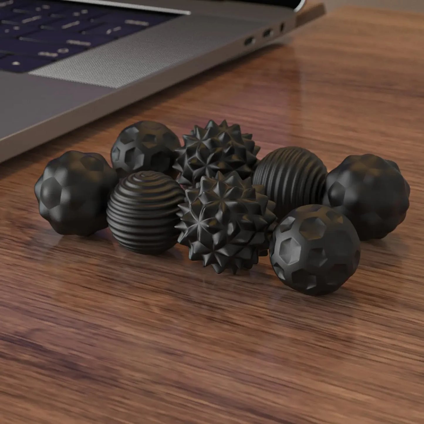 Boules magnétiques en silicone